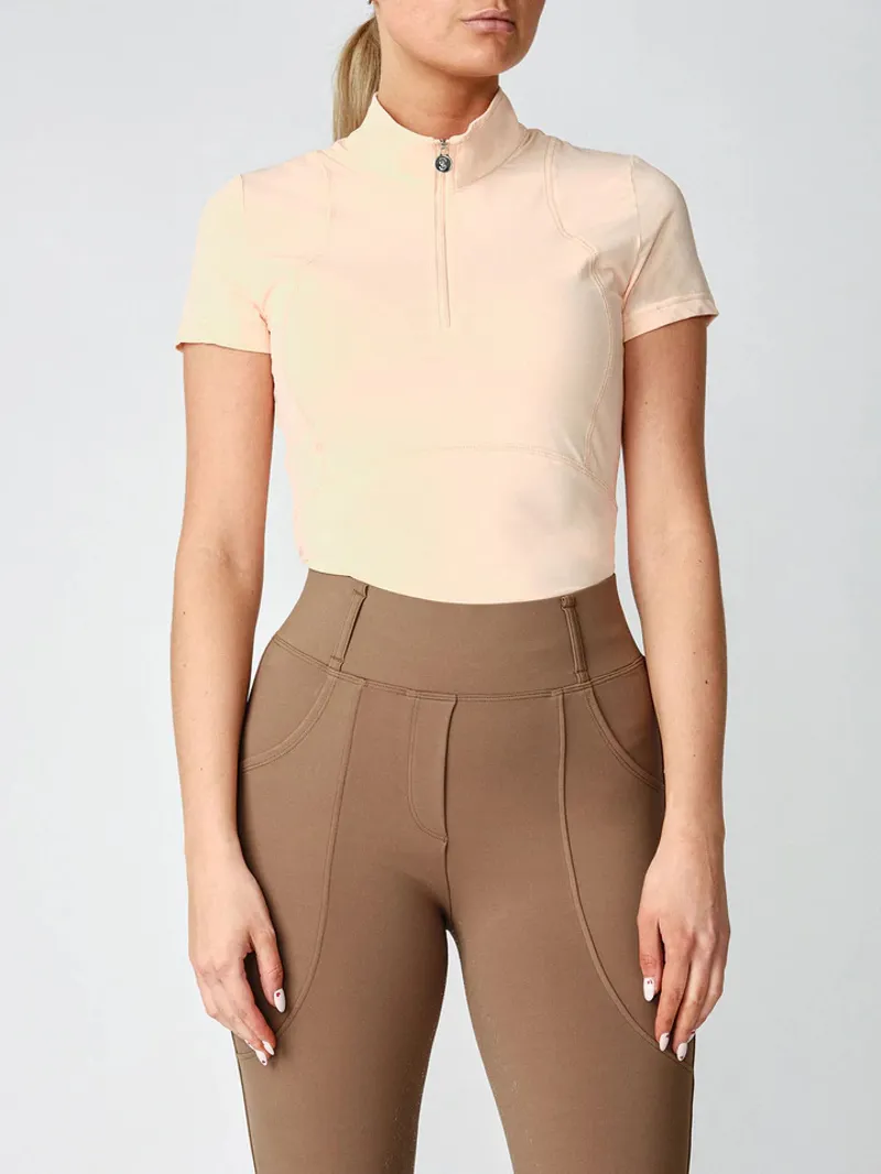 PS of Sweden Adele Base Layer Short Sleeve Peach